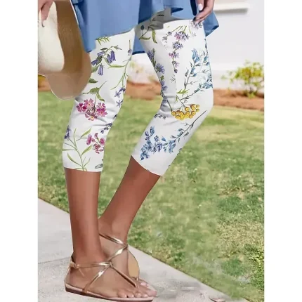 Women's Mini Dress Casual Dress Casual Daily Regular Fit Graphic Paisley Short Sleeve Crew Neck Orange Summer - Image 5