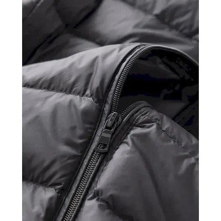 Women's Down Jacket Warm Comfortable Zipper Pocket Active Fashion Plain Street Daily Holiday Zipper Regular Stand Collar Regular Fit Long Sleeve Outerwear Black Wine Blue Fall Winter - Image 6